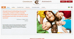 Desktop Screenshot of chandelierassessments.com